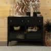Industrial Metal Accent Cabinet in Matte Black Finish by Coaster - 951761 - Image 1 of 0