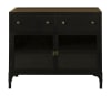 Industrial Metal Accent Cabinet in Matte Black Finish by Coaster - 951761 - Image 2 of 0