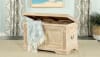 Storage Trunk in White Washed Finish by Coaster - 959554 - Image 1 of 0