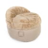 42 Inch Full Nest Bunny Fur Bean Bag Chair by CordaRoy's - COR-FC-NEST - Image 2 of 0