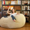 48 Inch Queen Corduroy Bean Bag Chair by CordaRoy's - COR-QC-CD - Image 4 of 0