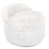 48 Inch Queen Nest Bunny Fur Bean Bag Chair by CordaRoy's - COR-QC-NEST - Image 2 of 0