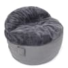 48 Inch Queen Nest Bunny Fur Bean Bag Chair by CordaRoy's - COR-QC-NEST - Image 4 of 0