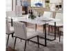 Alisha 7 Piece Dining Room Set in White/Black Finish by Furniture of America - FOA-3799T - Image 2 of 0