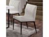Alisha 7 Piece Dining Room Set in White/Black Finish by Furniture of America - FOA-3799T - Image 5 of 0