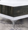 Corinne 3 Piece Occasional Table Set in White/Distressed Dark Oak Finish by Furniture of America - FOA-4535-3PK - Image 5 of 0