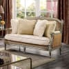 Langleben Love Seat in Brown/Beige/Champagne by Furniture of America - FOA-6782-LV - Image 1 of 0