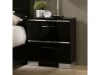 Carlie 6 Piece Bedroom Set in Black/Chrome Finish by Furniture of America - FOA-7039 - Image 4 of 0