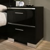 Carlie 6 Piece Bedroom Set in Black/Chrome Finish by Furniture of America - FOA-7039 - Image 5 of 0