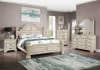 Pamphilos 6 Piece Bedroom Set in Antique White Finish by Furniture of America - FOA-7144WH - Image 1 of 0