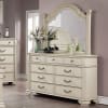 Pamphilos 6 Piece Bedroom Set in Antique White Finish by Furniture of America - FOA-7144WH - Image 4 of 0