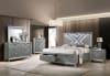 Emmeline 6 Piece Bedroom Set in Silver Finish by Furniture of America - FOA-7147 - Image 1 of 0