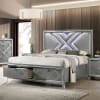 Emmeline Bed in Silver Finish by Furniture of America - FOA-7147-B - Image 1 of 0