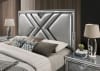 Emmeline Bed in Silver Finish by Furniture of America - FOA-7147-B - Image 2 of 0