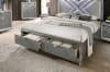 Emmeline Bed in Silver Finish by Furniture of America - FOA-7147-B - Image 4 of 0