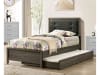 Roanne 4 Piece Youth Bedroom Set in Gray/Charcoal Finish by Furniture of America - FOA-7927 - Image 2 of 0