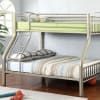 Lovia Twin/Full Bunk Bed in Metallic Gold Finish by Furniture of America - FOA-CM-BK1037TF - Image 2 of 0
