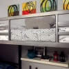 Ballarat L-Shaped Triple Twin Bunk Bed in Silver Finish by Furniture of America - FOA-CM-BK1049 - Image 3 of 0