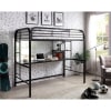 Opal Twin Loft Bed in Black Finish by Furniture of America - FOA-CM-BK938BK - Image 2 of 0