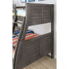 Hoople Twin/Full Bunk Bed in Gray Finish by Furniture of America - FOA-CM-BK963GY - Image 3 of 0