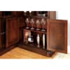 Voltaire Bar Table in Dark Cherry Finish by Furniture of America - FOA-CM-CR142BT - Image 4 of 0