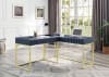 Freiburg Executive Home Office Desk in Antique Blue Finish by Furniture of America - FOA-CM-DK406BL - Image 3 of 0