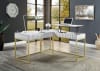 Freiburg Executive Home Office Desk in Antique White Finish by Furniture of America - FOA-CM-DK406WH - Image 1 of 0