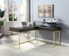 Freiburg Executive Home Office Desk in Walnut Finish by Furniture of America - FOA-CM-DK406WN - Image 1 of 0