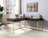 Freiburg Executive Home Office Desk in Walnut Finish by Furniture of America - FOA-CM-DK406WN - Image 3 of 0