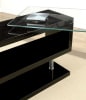 Bronwen Executive Home Office Desk in Black Finish by Furniture of America - FOA-CM-DK6131BK - Image 4 of 0