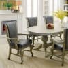 Melina 7 Piece Game Table Set in Gray by Furniture of America - FOA-CM-GM367GY-T - Image 2 of 0