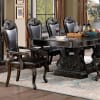 Lombardy 7 Piece Dining Room Set in Walnut/Dark Brown Finish by Furniture of America - FOA-CM3146 - Image 2 of 0