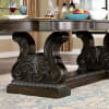 Lombardy 7 Piece Dining Room Set in Walnut/Dark Brown Finish by Furniture of America - FOA-CM3146 - Image 3 of 0