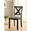 Glenham 5 Piece Dining Room Set in Brushed Black Finish by Furniture of America - FOA-CM3175T-5PK - Image 4 of 0