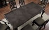 Petersburg 7 Piece Dining Room Set in Dark Gray Finish by Furniture of America - FOA-CM3185DG - Image 3 of 0