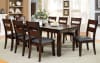 Dickinson I 7 Piece Dining Room Set in Dark Cherry Finish by Furniture of America - FOA-CM3187T - Image 1 of 0