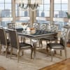 Amina 7 Piece 84" Dining Room Set by Furniture of America - FOA-CM3219T - Image 2 of 0