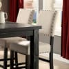 Sania II 5 Piece Counter Height Dining Set by Furniture of America - FOA-CM3324BK-PT - Image 4 of 0