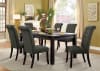 Sania I 7 Piece Dining Room Set with Gray Chair by Furniture of America - FOA-CM3324BK-T-84-GRAY - Image 1 of 0