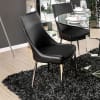 Izzy 5 Piece Round Dining Table Set by Furniture of America - FOA-CM3384RT-BK - Image 2 of 0