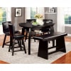 Hurley 7 Piece Counter Height Dining Set by Furniture of America - FOA-CM3433PT - Image 1 of 0