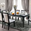 Alena 7 Piece Dining Room Set in Black/Silver Finish by Furniture of America - FOA-CM3452BK - Image 3 of 0