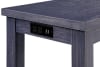 Caerleon 3 Piece Counter Height Dining Set in Antique Blue/Gray Finish by Furniture of America - FOA-CM3474BL-PT-3PK - Image 3 of 0