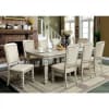 Holcroft 7 Piece Dining Room Set in Antique White/Ivory Finish by Furniture of America - FOA-CM3600T-7PK - Image 1 of 0