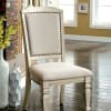 Holcroft 7 Piece Dining Room Set in Antique White/Ivory Finish by Furniture of America - FOA-CM3600T-7PK - Image 5 of 0