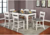 Anadia 7 Piece Counter Height Dining Set in Antique White/Gray Finish by Furniture of America - FOA-CM3715PT - Image 1 of 0