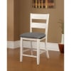 Anadia 7 Piece Counter Height Dining Set in Antique White/Gray Finish by Furniture of America - FOA-CM3715PT - Image 4 of 0