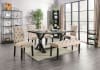 Alfred 7 Piece Dining Room Set with Ivory Chairs by Furniture of America - FOA-CM3735-CM3735IV - Image 1 of 0