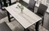Brule 5 Piece Counter Height Dining Set with Gray Chairs by Furniture of America - FOA-CM3736PT-CM3736GY-PC - Image 3 of 0