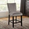 Kian 7 Piece Counter Height Dining Set in White/Black Finish by Furniture of America - FOA-CM3744PT - Image 4 of 0